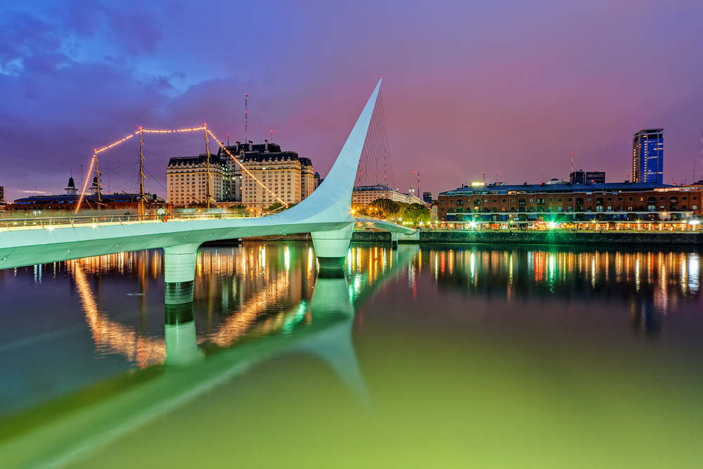 Puente de la Mujer Buenos Aires